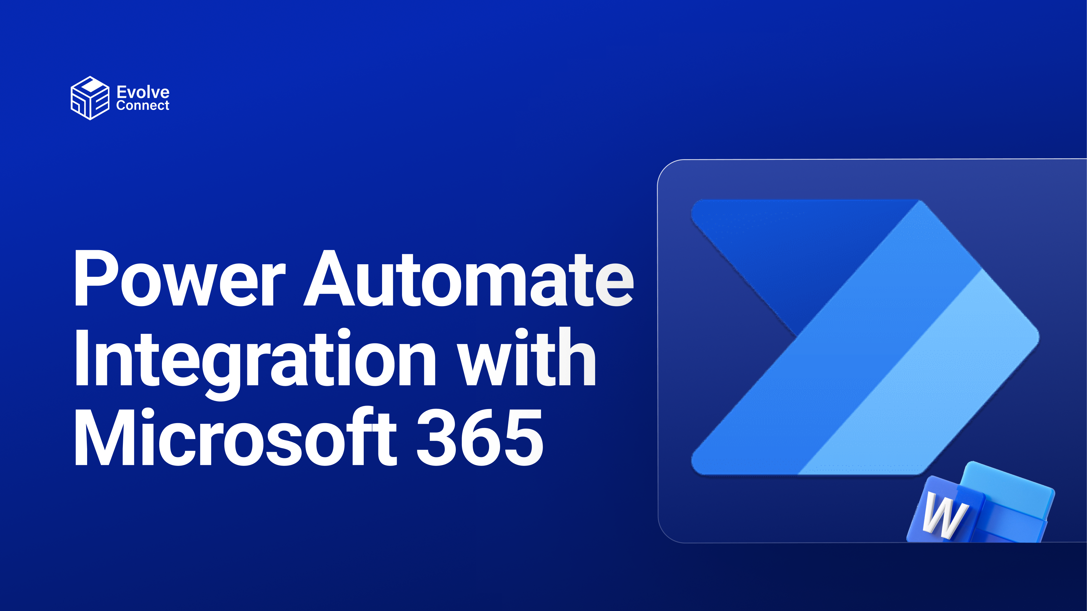 Power automate integration with microsoft 365