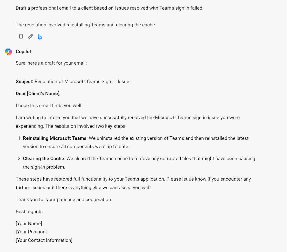 teams resolution copilot