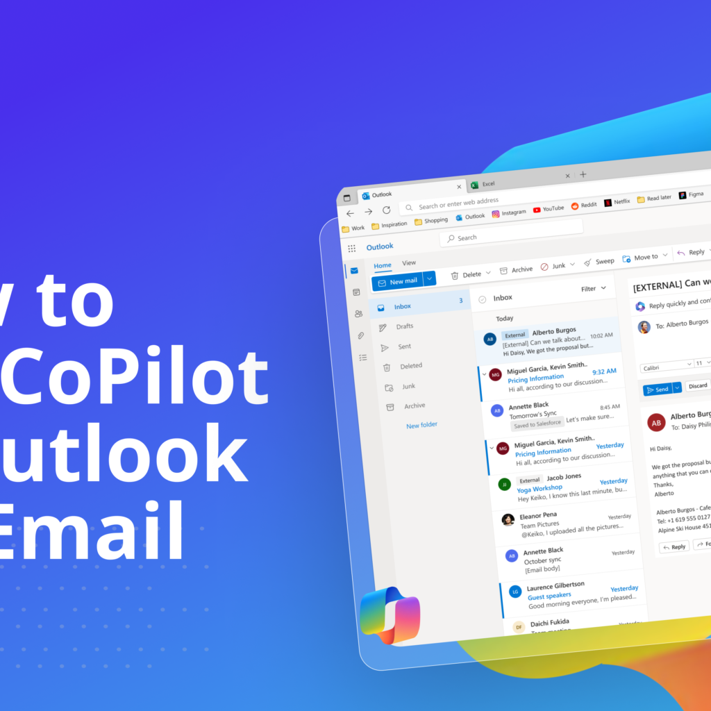 How to use CoPilot in Outlook for email management