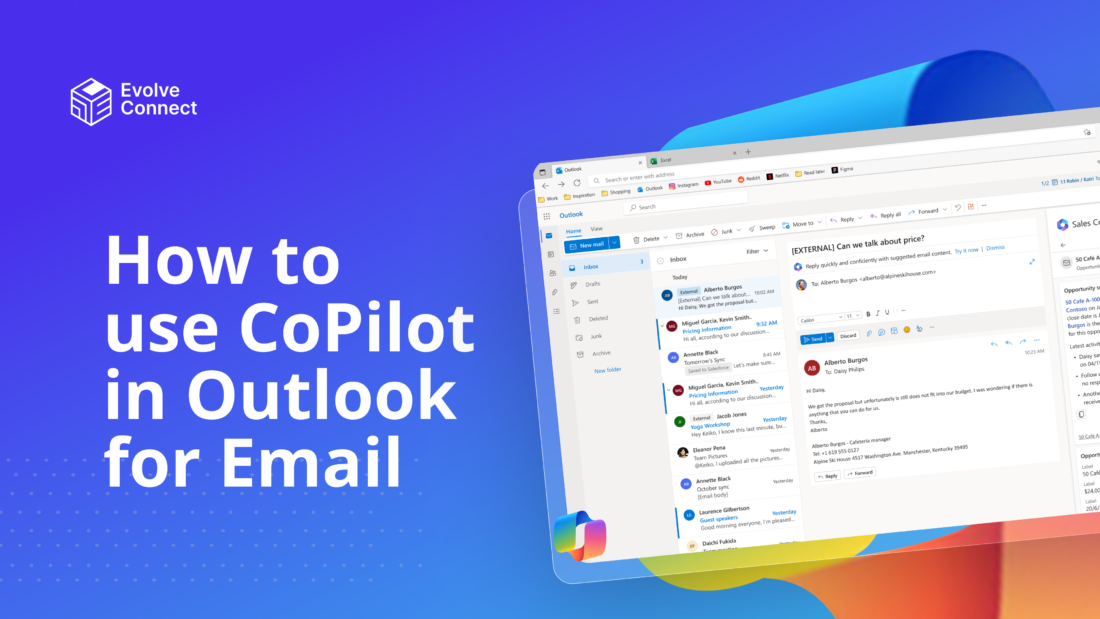 How to use CoPilot in Outlook for email management